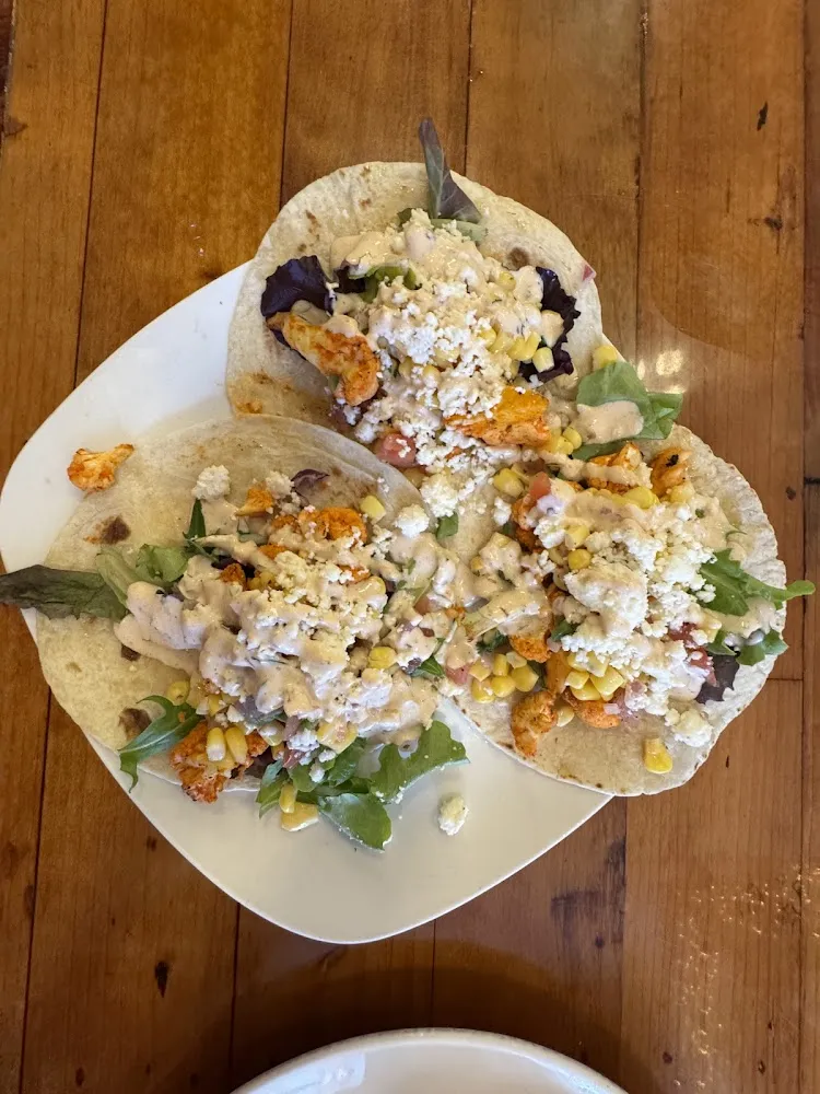 Buffalo Cauliflower Tacos